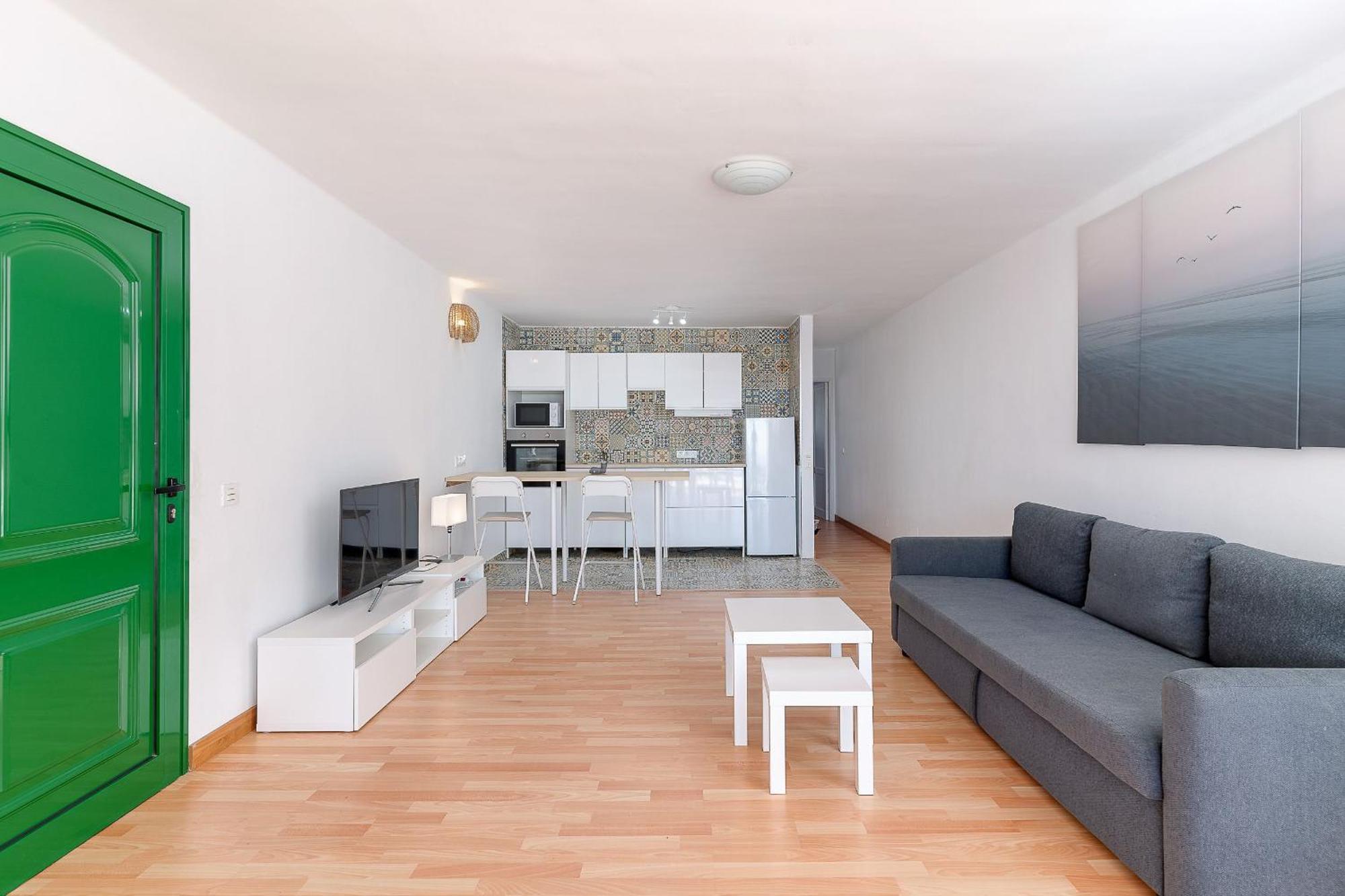 Fantastico Apartamento Con Terraza Y Vistas Al Mar Коста Тегисе Екстериор снимка