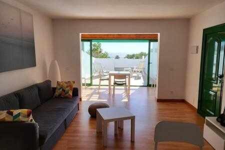 Fantastico Apartamento Con Terraza Y Vistas Al Mar Коста Тегисе Екстериор снимка